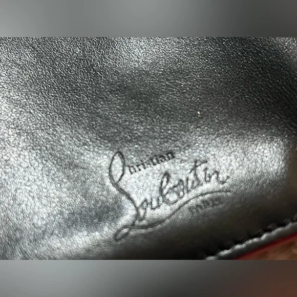 Christian Louboutin Black Stud bifold wallet - Picture 3 of 15